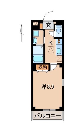 フルハウス黒田Ⅰの物件間取画像